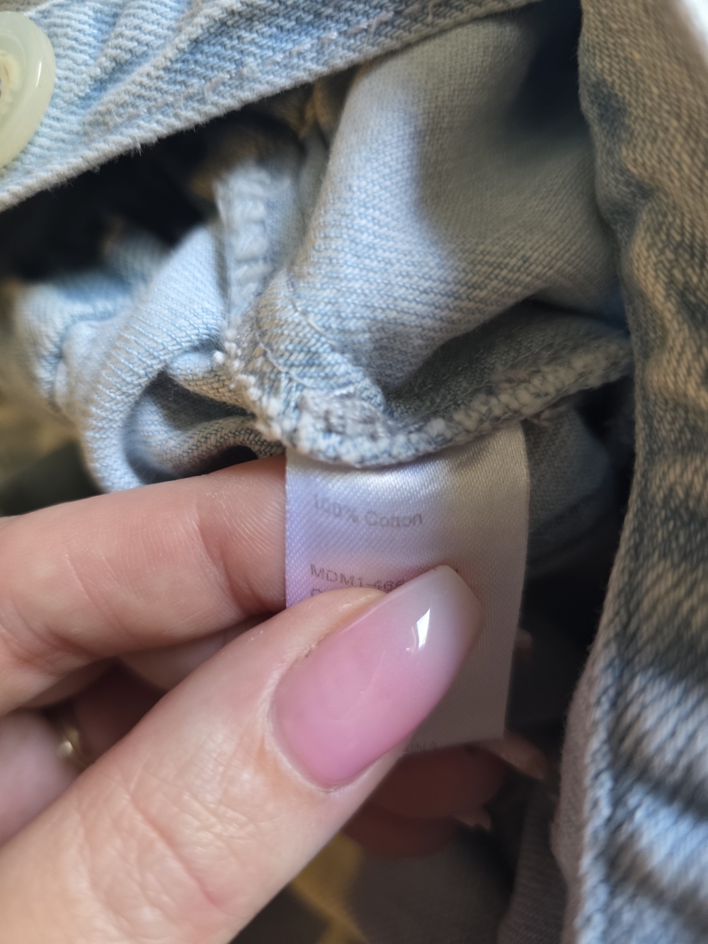 Show Me Your Mumu Light Wash Denim Utility Romper Medium Playsuit Festival - Picture 12 of 12